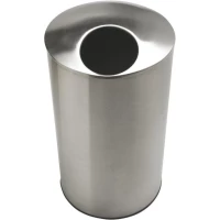 Контейнер для мусора Nofer 14071.15.S 15л, напольный, нержавеющая сталь
