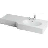 Раковина 127x50 см Акватон Отель 1A70123WOT01R