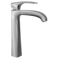 Смеситель для раковины Paini Lady 89PA205LLL без донного клапана, нержавеющая сталь