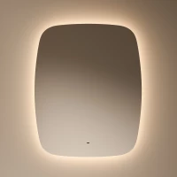 Зеркало Sancos Эра ER800 80x100 см, с LED-подсветкой, сенсорным выключателем, диммером