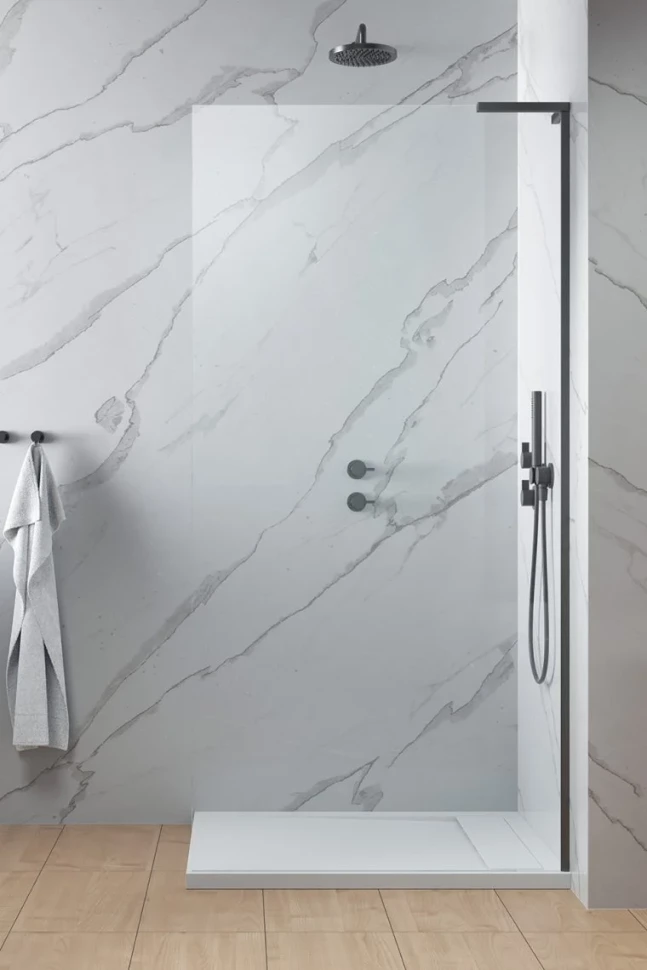 

Неподвижная перегородка Radaway Modo SL Brushed GunMetal II 65 Right 10319065-92-01R прозрачное