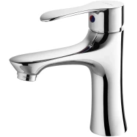 Смеситель для раковины Arrow AG4107 без донного клапана, хром