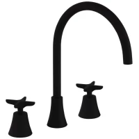 Смеситель для раковины Ramon Soler Adagio 914201NM без донного клапана, черный матовый