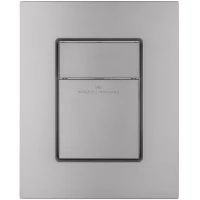 Кнопка смыва Wonzon & Woghand WW-IB256-BGM для инсталляции, темный графит матовый