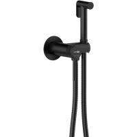 Гигиенический душ WasserKRAFT Muritz 9838MB со смесителем, черный матовый