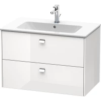 Тумба белый глянец 82 см Duravit Brioso BR410201022