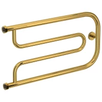 Полотенцесушитель водяной 320x650 золотой Сунержа Гусли 03-0009-3265