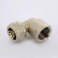 Угольник обжим 16 х 1/2