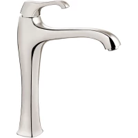 Смеситель для раковины Emmevi Ares 76007/NS без донного клапана, никель матовый