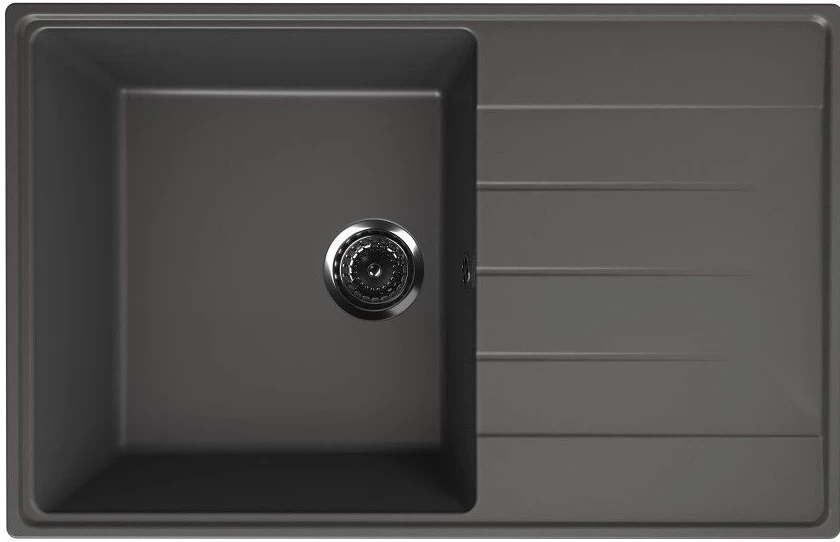 

Кухонная мойка Ulgran мокрый асфальт Prima 780-09