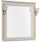 Зеркало 90х96,3 см белый золотая патина Aquanet Паола 00186108 - 1