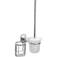 Ёршик с держателем освежителя воздуха D-Lin D272710 настенный, хром 