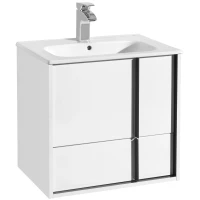 Тумба белый матовый 58,6 см Акватон Ривьера 1A238801RVX20