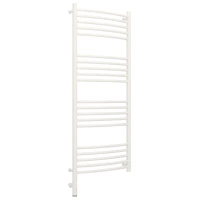 Полотенцесушитель электрический 1200x500 белый матовый МЭМ левый, перемычка выгнутая Сунержа Богема 3.0 30-5802-1250