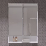 Изображение товара зеркальный шкаф 61x80 см белый opadiris фреш