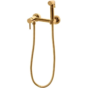 Изображение товара гигиенический душ grocenberg gb103ngo со смесителем, золотой