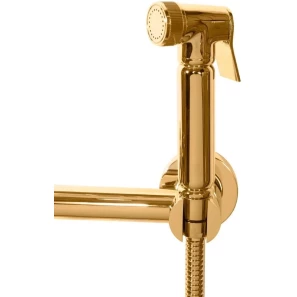 Изображение товара гигиенический душ grocenberg gb103ngo со смесителем, золотой
