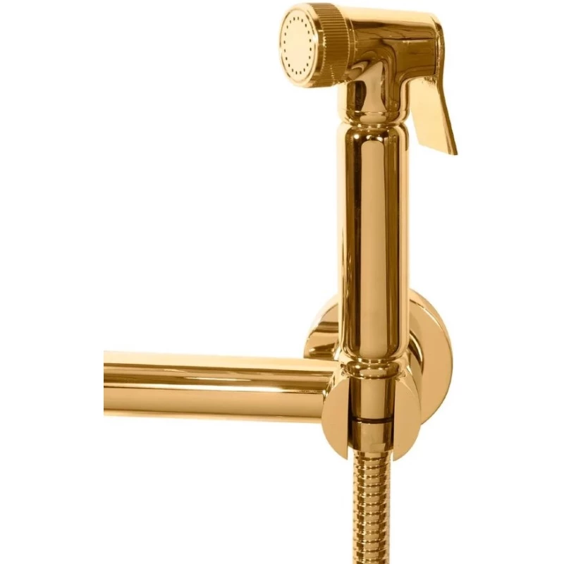 Гигиенический душ Grocenberg GB103NGO со смесителем, золотой