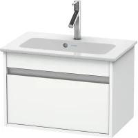 Тумба белый матовый 60 см Duravit Ketho KT642201818