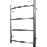 Полотенцесушитель электрический Point Афина П4 PN04756 600x532, диммер левый, хром