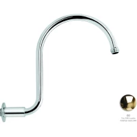 Кронштейн для верхнего душа Emmevi C00648/OR 350 мм, настенный, золотой