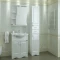 Комплект мебели белый глянец 60 см Санта Верона 700112 + CATYPH60 + 101016 - 1
