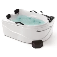 Акриловая гидромассажная ванна 180x120 см SSWW A304L BH168H