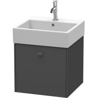 Тумба графит матовый 48,4 см Duravit Brioso BR405204949