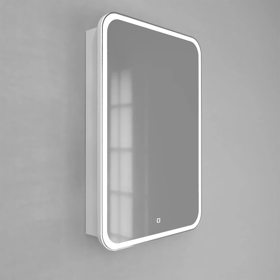 Зеркальный шкаф 50,8x75,6 см белый R Jorno Modul Mol.03.50/P/W/JR Mol.03.50/P/W/JR - фото 2