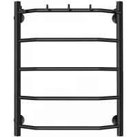 Полотенцесушитель водяной Secado Агата 1К 4673739222942 600x432, черный матовый