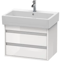 Тумба белый глянец 65 см Duravit Ketho KT662402222