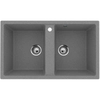 Кухонная мойка Ulgran U-708-309 86x51 см, темно-серый