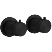 Термостат для ванны Gessi Gessi316 54236#299 встраиваемый, черный матовый