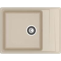 Кухонная мойка GranFest Level 660L 66x50 см, кашемир