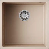 Кухонная мойка Omoikiri Tetogranit Bosen 44-U-SA 4993597 44x44 см, бежевый