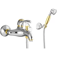 Смеситель для ванны Webert Aurora AU850101017(153)