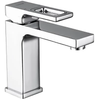 Смеситель для раковины Gappo G1018-1 хром