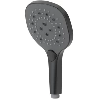 Душевая лейка Wonzon & Woghand WW-981358-MB 130 мм, 3 режима, черный матовый