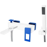 Смеситель для ванны Boheme Q 143-CRBlue