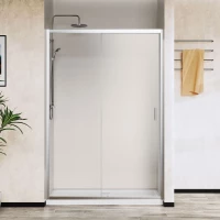 Душевая дверь Vincea City VDS-5CT140CL 140 см, профиль хром, стекло прозрачное