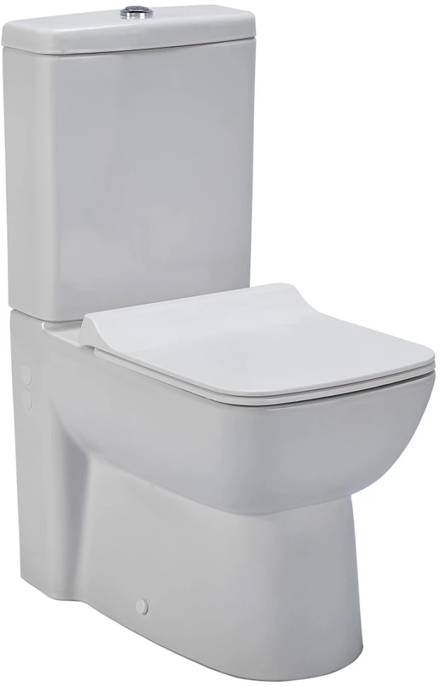 

Унитаз-компакт безободковый с сиденьем микролифт beWash Starnberg 72453401