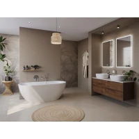 Акриловая ванна BelBagno Uno BB701-1750-750-K 175x75 см, отдельностоящая, белый