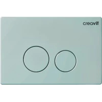 Кнопка смыва Creavit Terra GP9002.09 для инсталляции, бирюзовый матовый