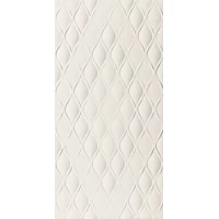 Керамическая плитка Marca Corona 4D Drop White Matt Rett 40x80 