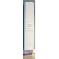 Пенал Marka One Cheri У73546 напольный L, белый глянец