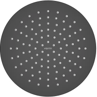 Верхний душ Aquatek AQ2077MB 250 мм, черный матовый