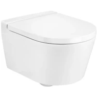 Унитаз подвесной Roca Inspira 346528000 безободковый, белый