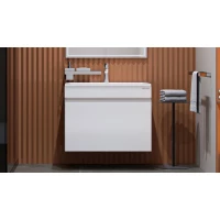 Тумба белый глянец 69,5 см Velvex Pulsus tp.PUL.PUL.70.1Y белый глянец