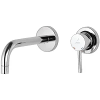 Смеситель для раковины Jaquar Florentine FLR-CHR-5231K встраиваемый, без донного клапана, хром