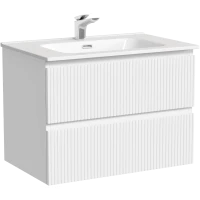 Тумба под раковину Sancos Snob T SNT70W 69 см, подвесная, белый матовый